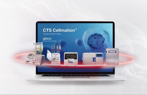 Gibco Cell Therapy Systems (CTS) Cellmation Software digitally connects instruments from across Thermo Fisher’s cell therapy portfolio to streamline and automate manufacturing