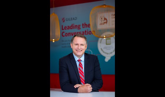 Dustin Haines ,VP and General Manager Asia at Gilead Sciences