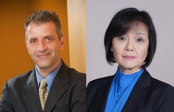 SK bioscience Appoints New Executives towards Global Business Growth. (Left)Dr. Harry Kleanthous, (Right)Dr. Sally Choe